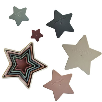Пирамидка-формочки Nesting Star BIBS 2410000